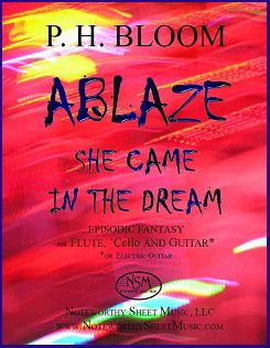 Bloom Ablaze-Fl-Vc-Guit nsm