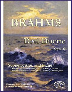 Brahms Drei-Duette nsm