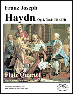 Haydn Op1No1 Flutes nsm