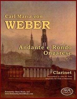 Weber Andante-e-Rondo Op35 nsm