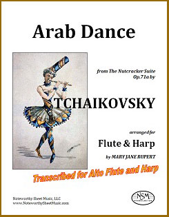 tchaikovsky. arab dance aflhp nsm